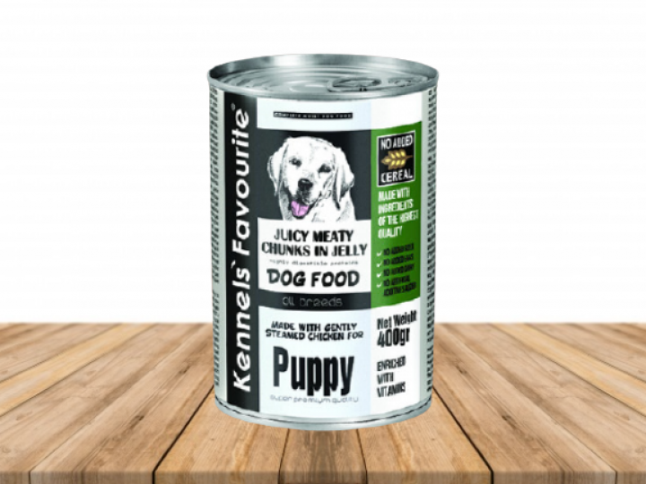 KENNELS FAVOURITE JUICY MEAT PUPPY 400G